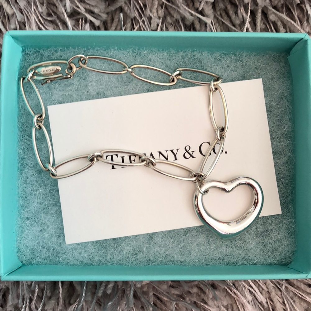 Tiffany & Co. Elsa Peretti open heart bracelet